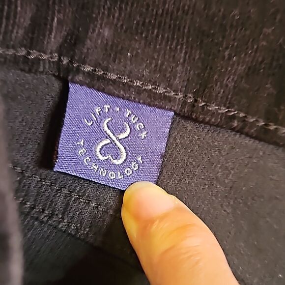 NYDJ Chocolate Micro Corduroy jeans size 8P - Picture 7 of 12